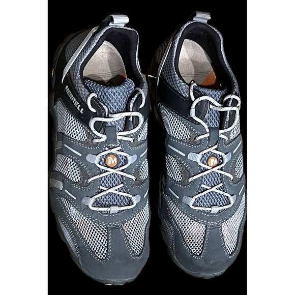 Women’s  Merrell Waterproof Sport Blue/Grey Sz. 8 pre-owned EXCELLENT CONDITION - Picture 1 of 7